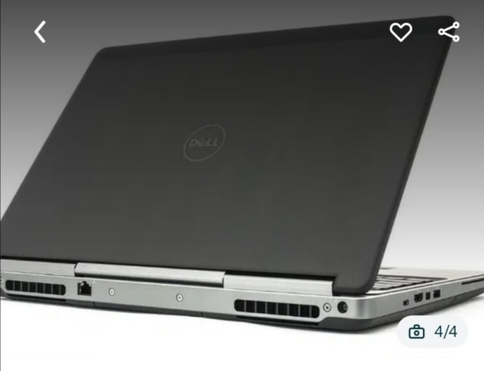 Dell Precision 7510 15.6″ Core i7 6th 16gb ram/256gb 4Gb Nvidia M2000