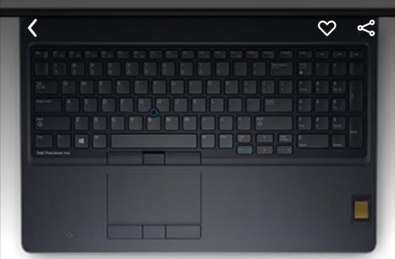 Dell Precision 7510 15.6″ Core i7 6th 16gb ram/256gb 4Gb Nvidia M2000