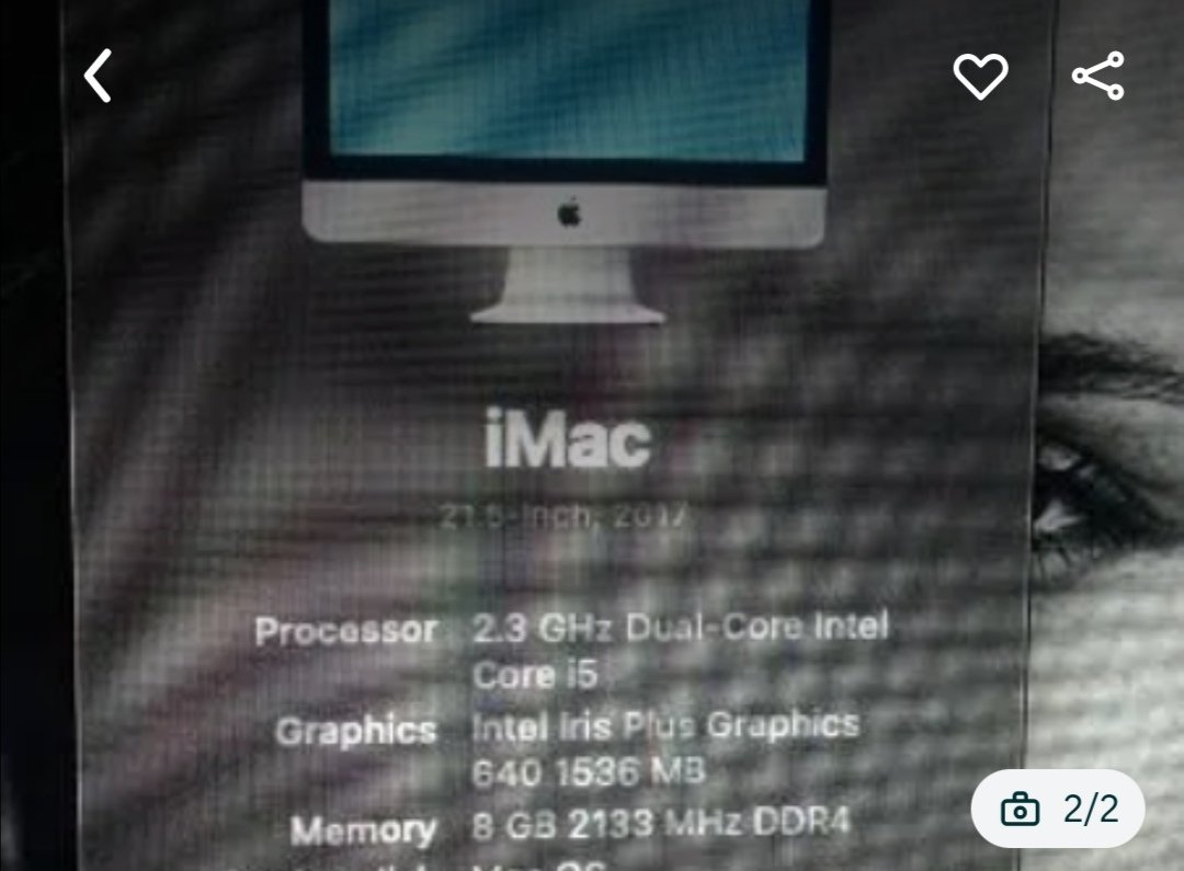 Imac Core i5 2017