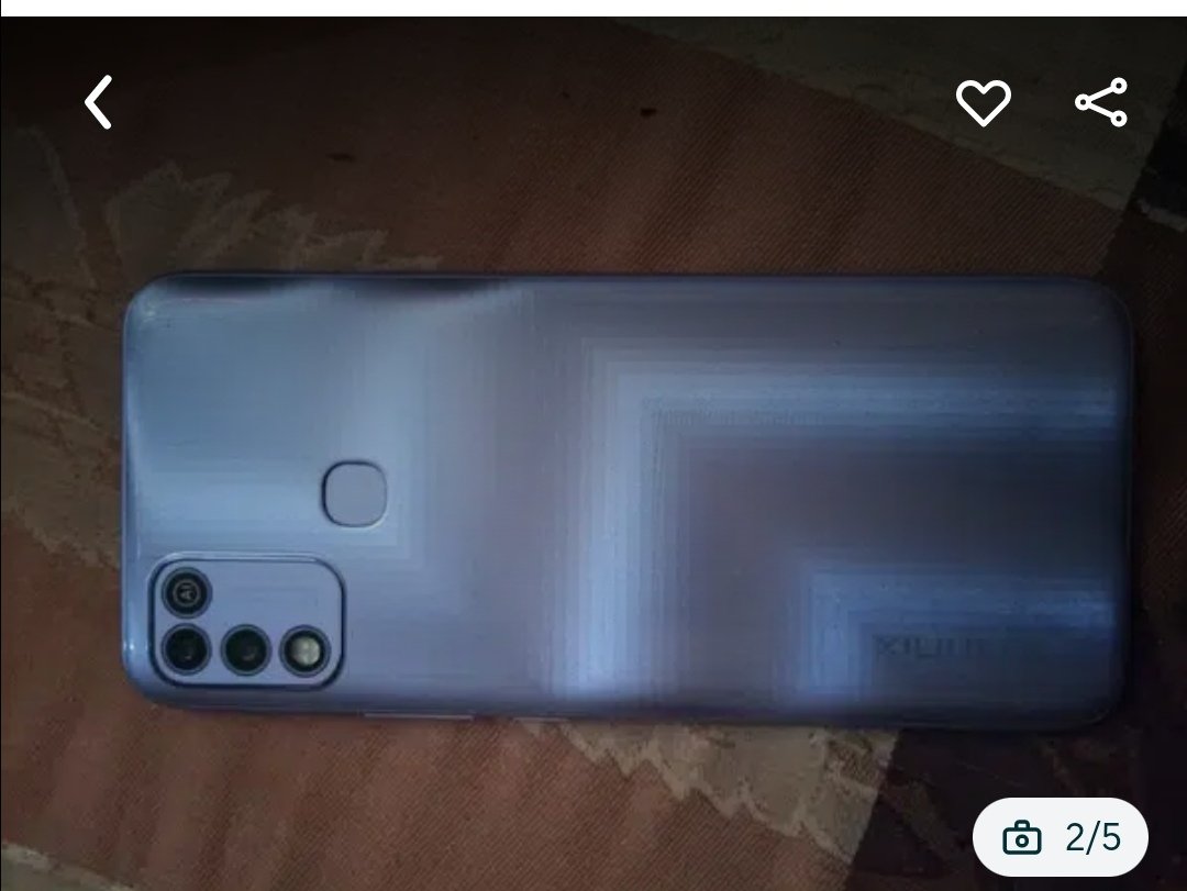 Infinix hot 10play with box and charger