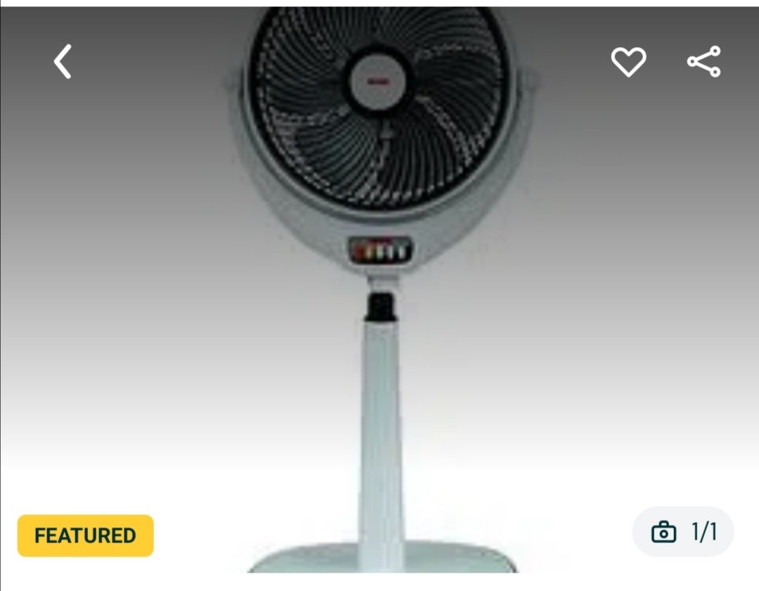 Royal Fan Louver Pedestal Pure Copper Wire