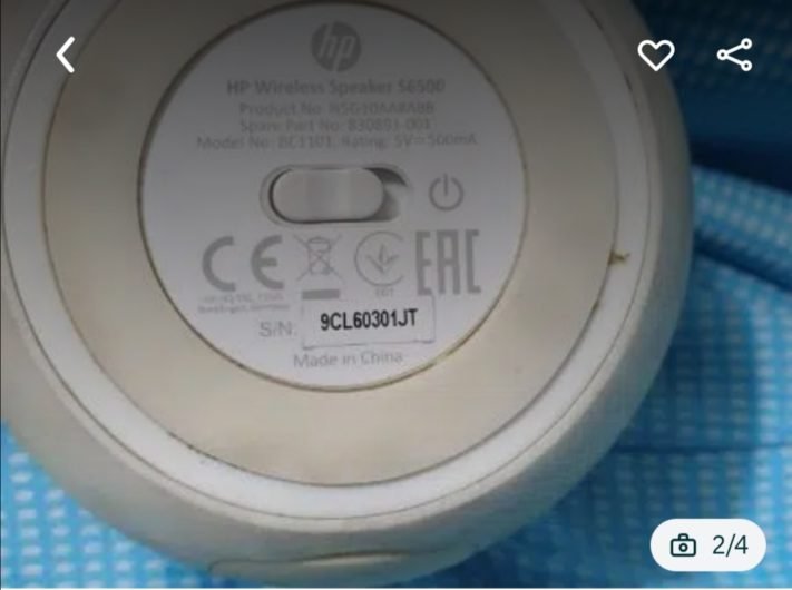 hp s6500 bluetooth speaker uk use