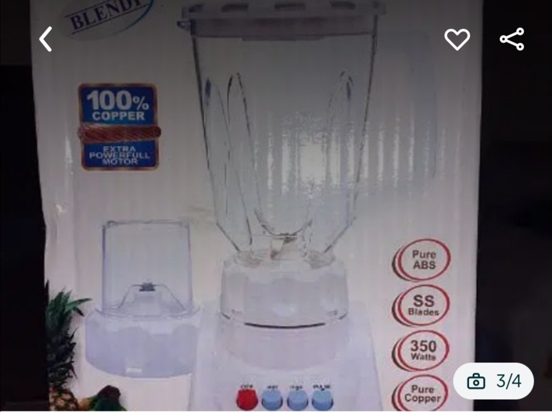 Brand new National 2 in 1 juicer blender black