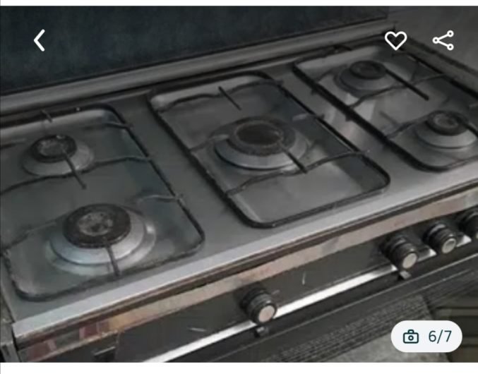 Gas oven with cooking range in reasonable best price