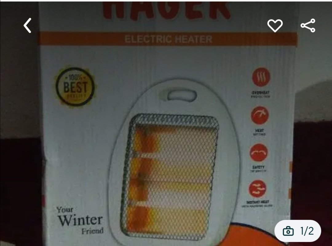 Electric room heater 2000