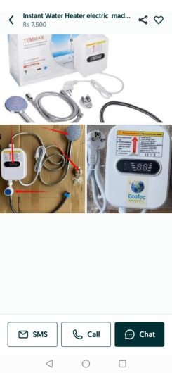 Instant Water Heater electric made in Russian