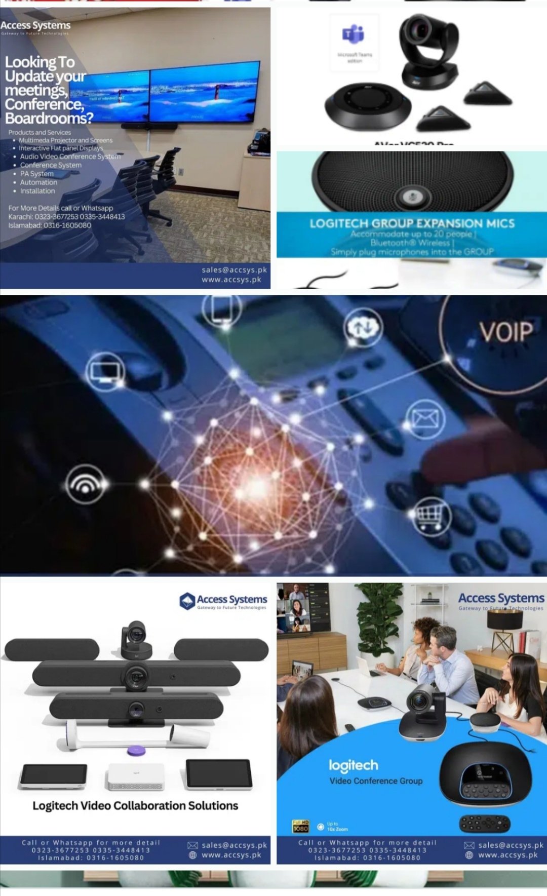 Logitech Aver Poly USB Audio Video Conferencing Conference web Meeting