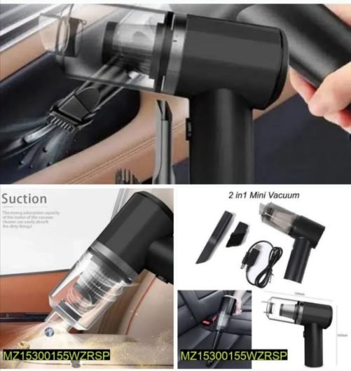 2 in 1 wireless portable car vacuum cleaner FREE DELIVERY
