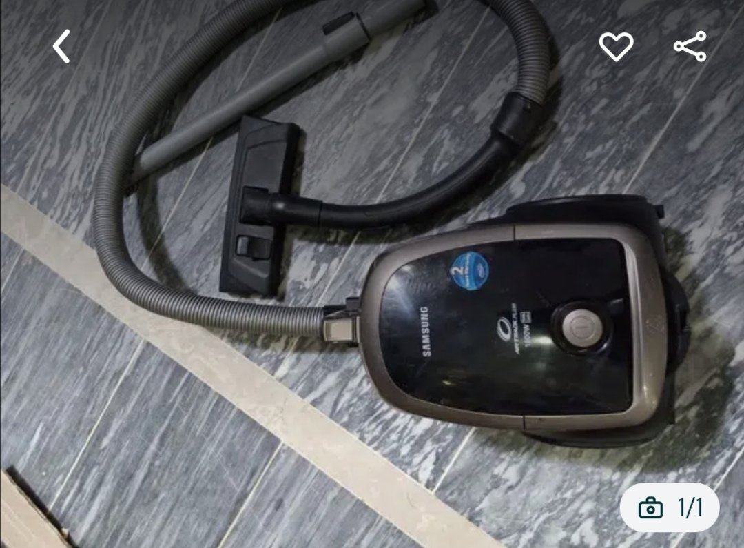 Samsung vacuum cleaner 1600w power