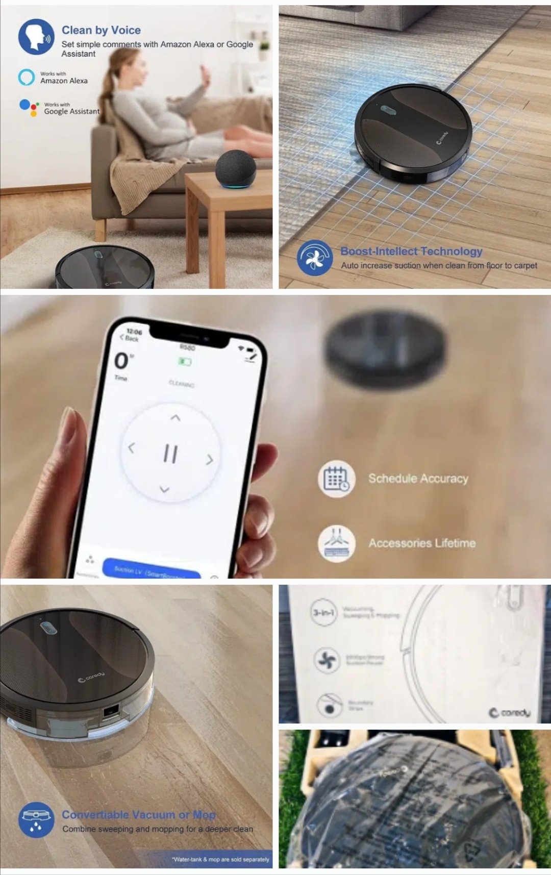 Coredy R580 Robot Vacuum Cleaner