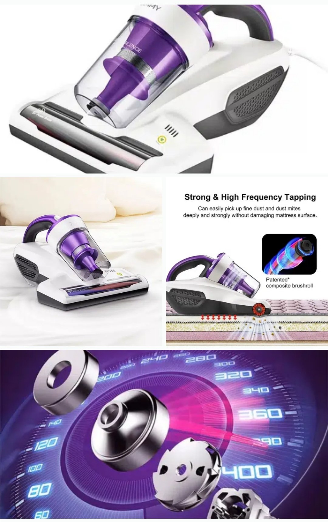 JIMMY JV12 Anti-mite Vacuum Cleaner