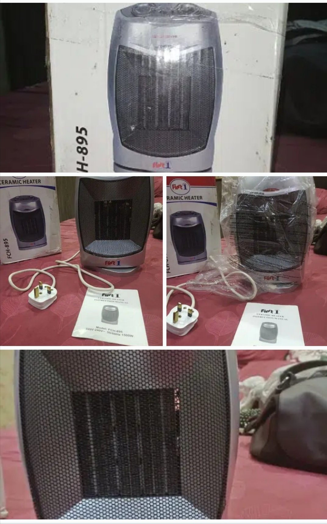 FIRST1 HEATER CERAMIC FCH895 First 1 Ceramic Heate for sale