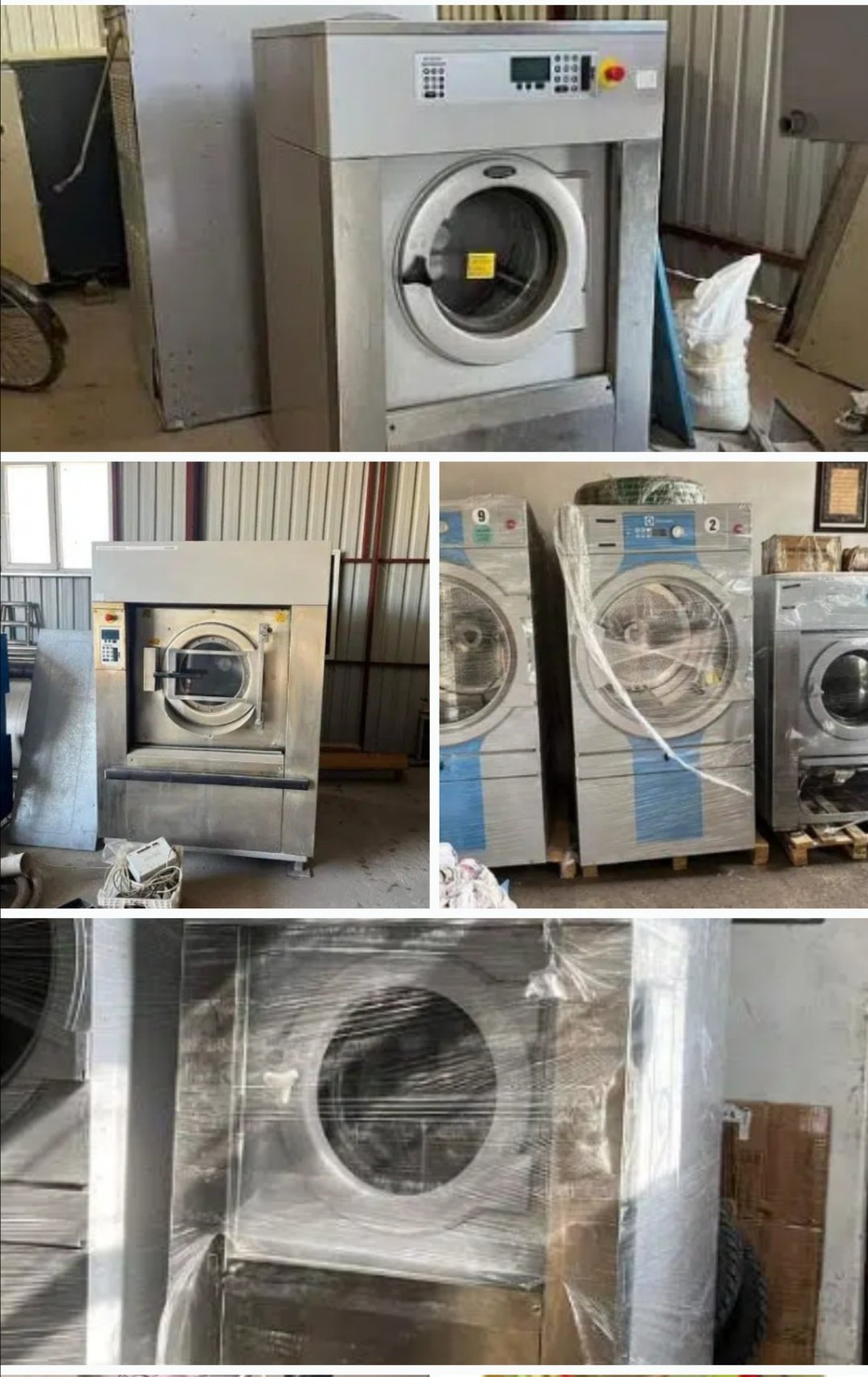 Tumble Dryers & washing Plants