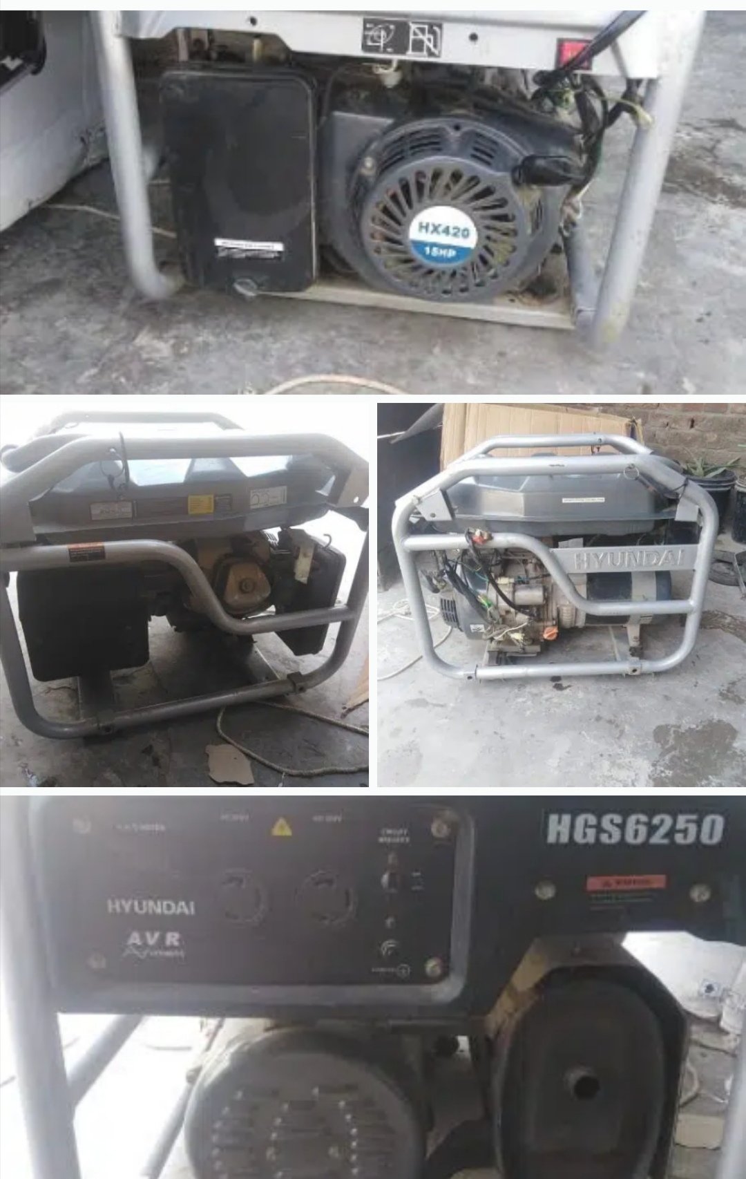 lush condition hundai generator market Mai new 3.5 lac ka hai