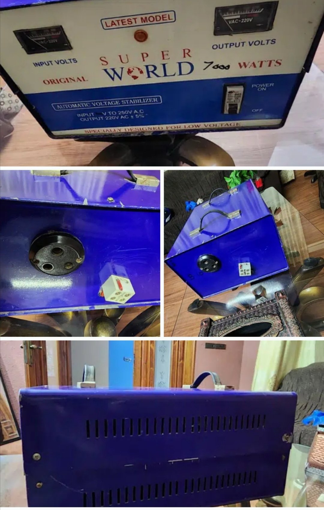 Super world stabilizer 7000 watts