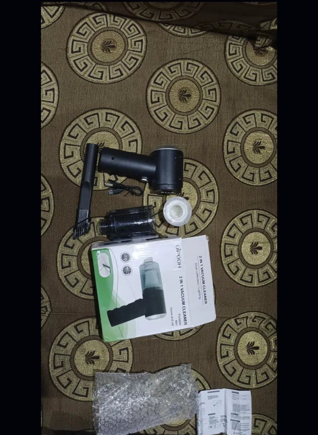 Combination Vacuum Cleaner USB Charging Car Household Vacuum Cleaner