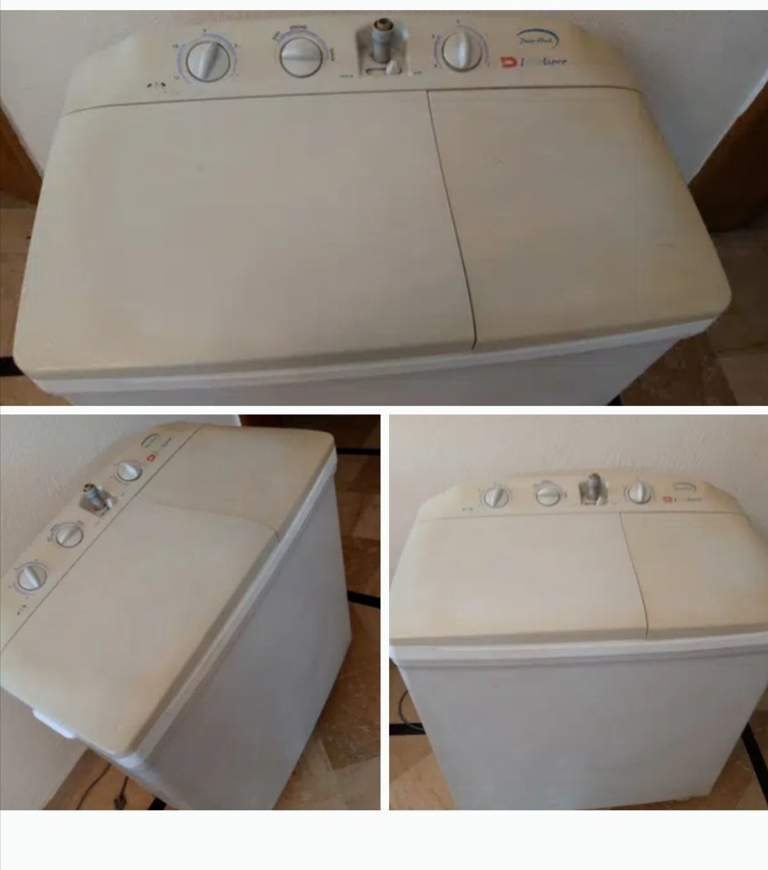 Dawlence power wash machine 2 in 1 with dryer