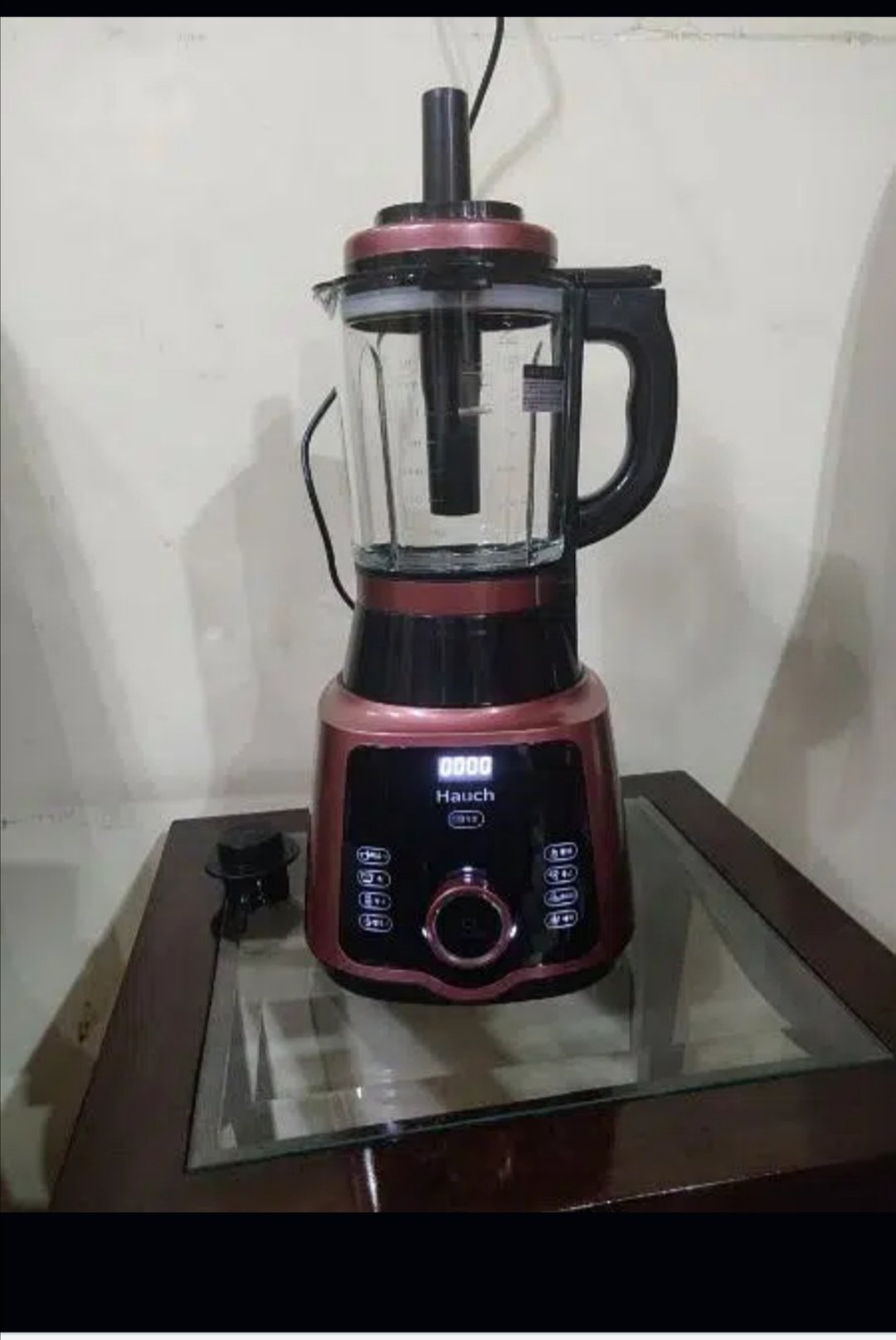 commercial juicer blender hot and cool feature