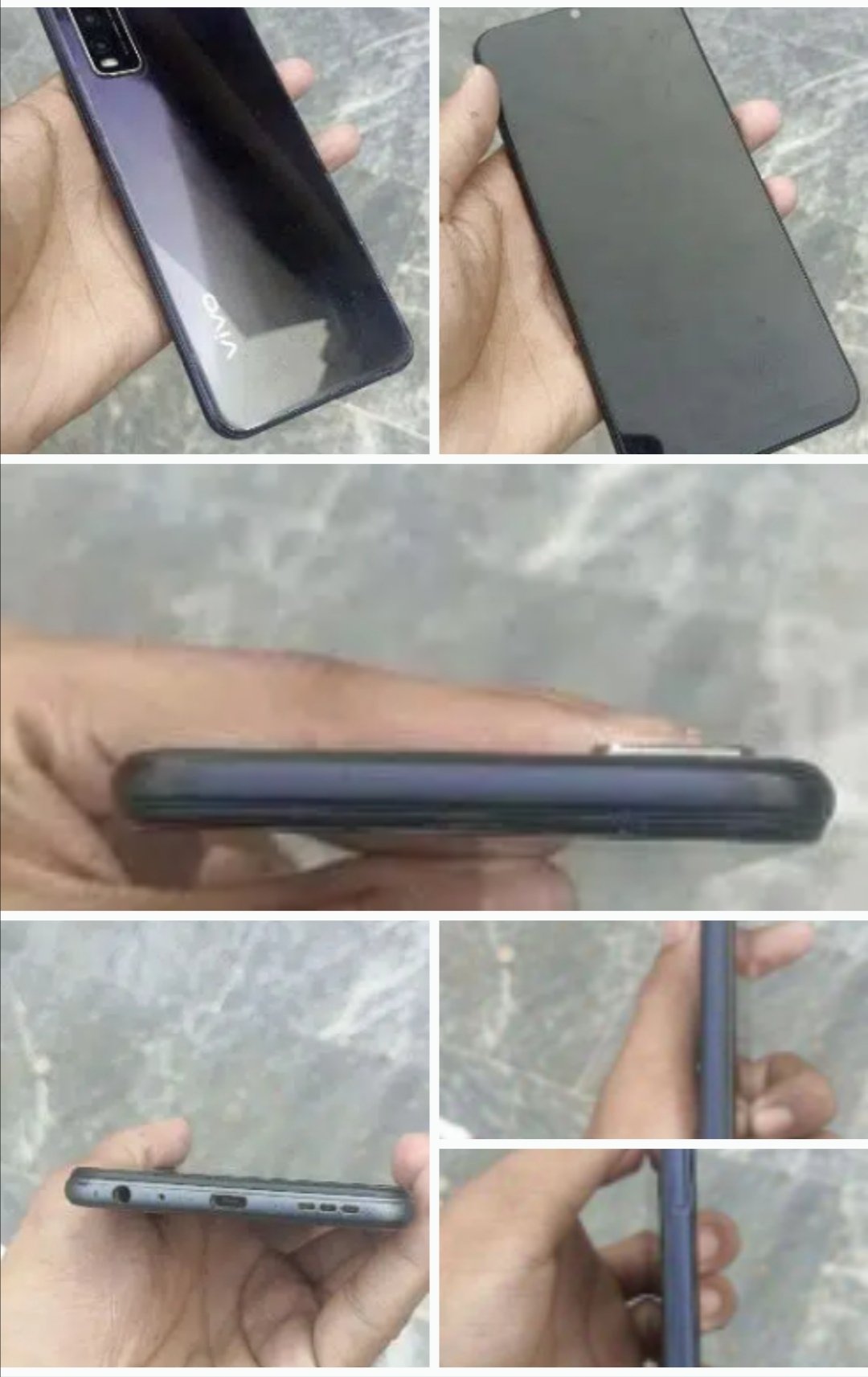 vivo y20 with box and charger 4gb ram 64gb memory