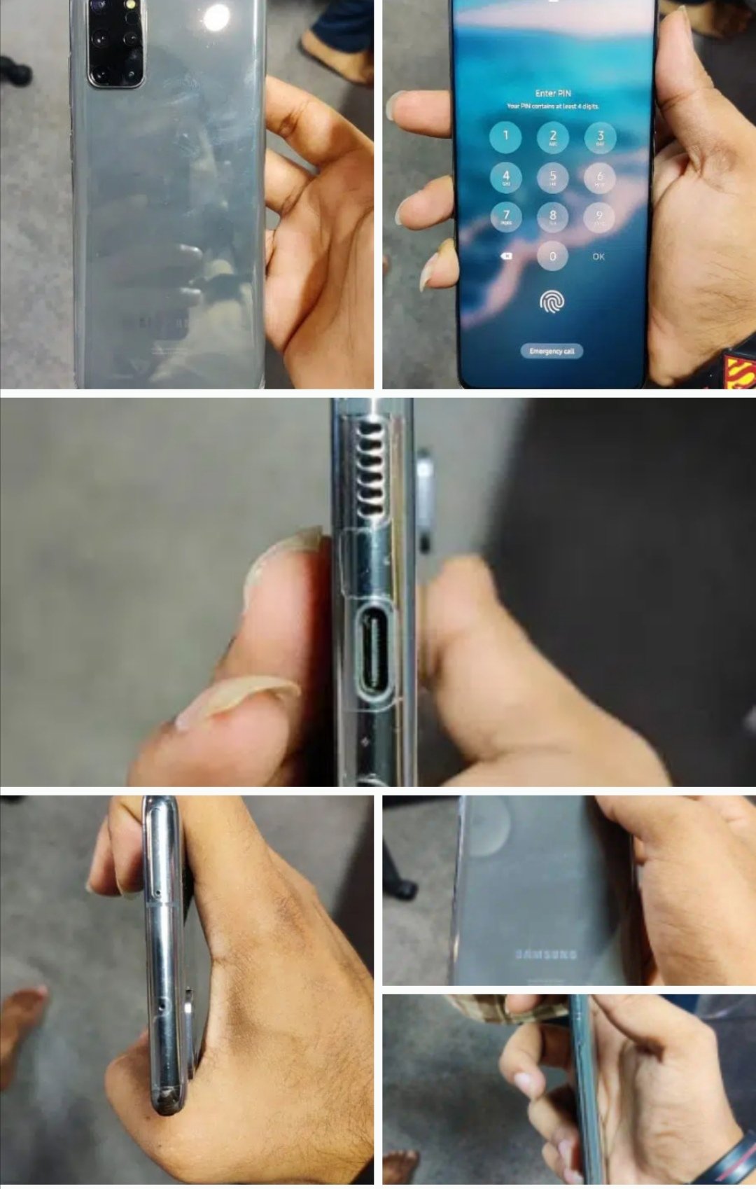 Samsung galaxy s20 plus 12/256 10 by 10 official cpid single sim