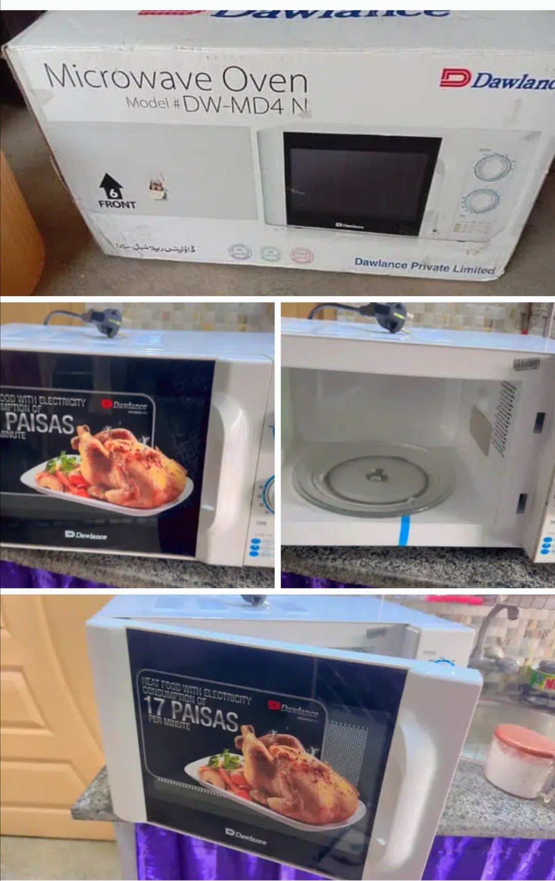 Dawlance Microwave Ovens Just like new