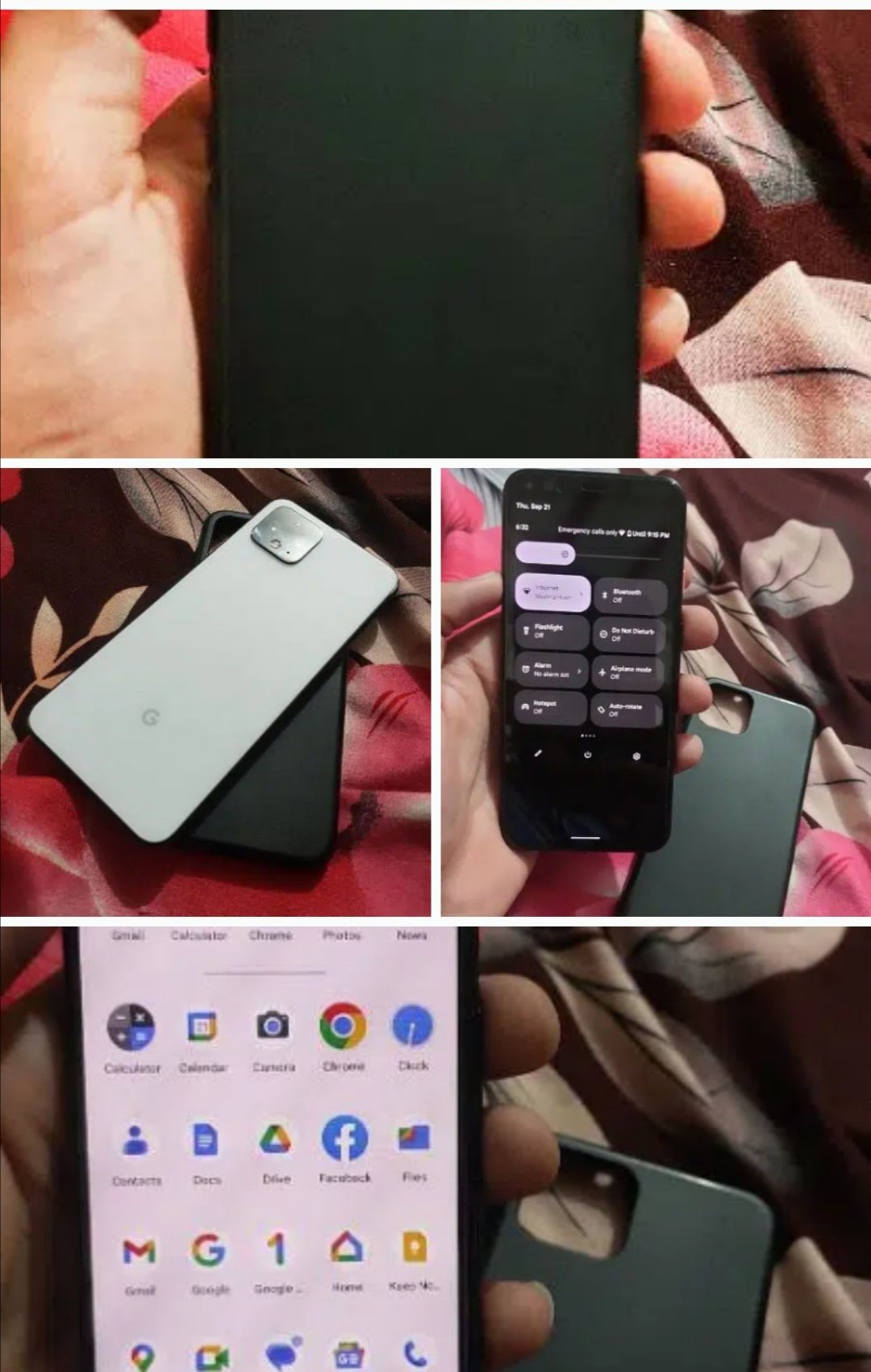 Google Pixel 4 6/64 10/10 Condition White Color Not Any Fault