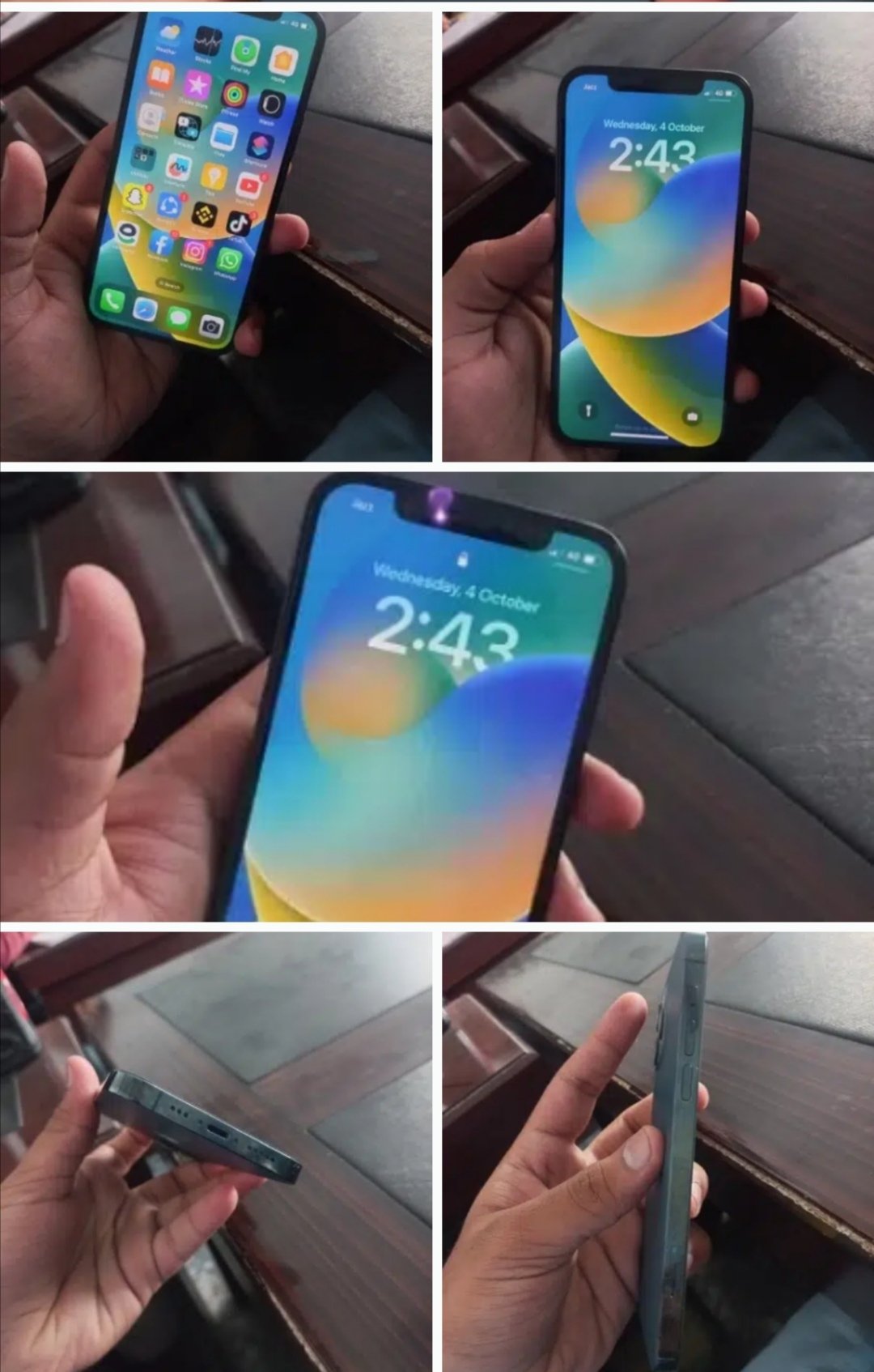 iPhone 12pro 128gb blue pta approved