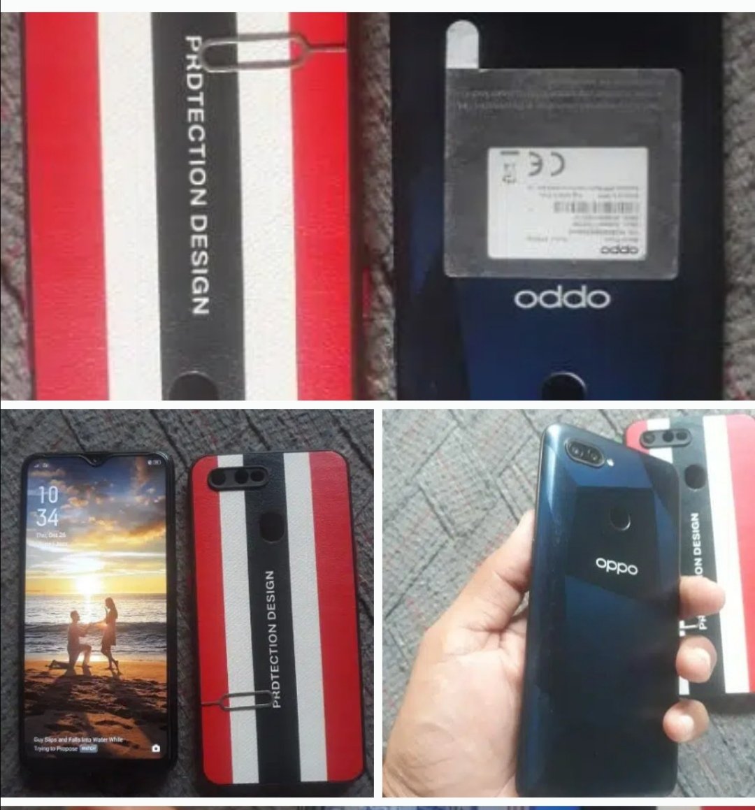 Oppo A12. PTA approved. Battry time 100%ok. only mobile available.