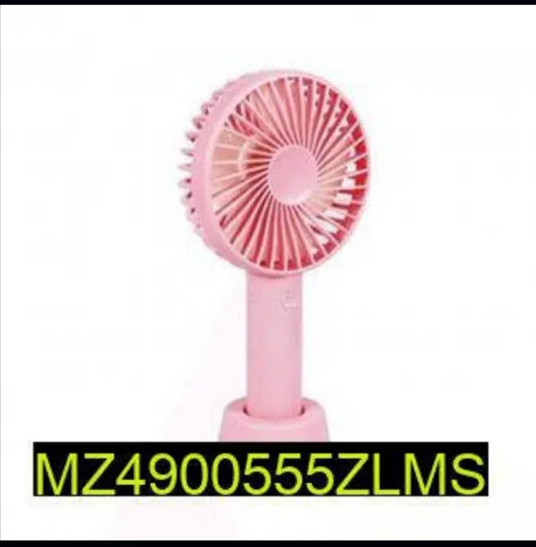 Portable rechargeable fan