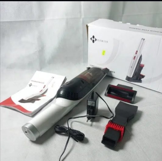 Handled Vacuum Cleaner For Cars, 13000 PA Suction Power With Batter