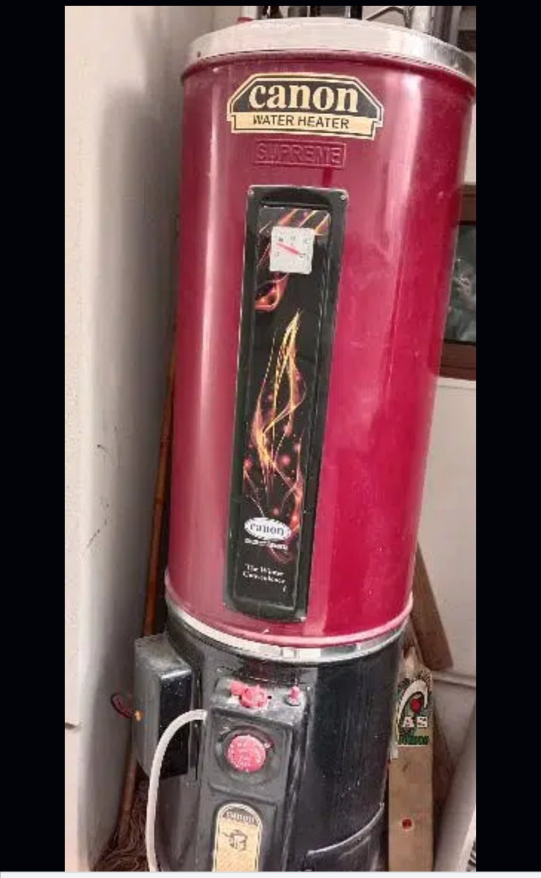 Canon 2 in 1 electric + gas water heater 35 gallon capacity