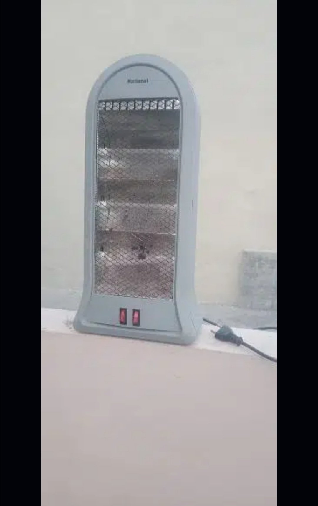 National 3 Rods Electric Heater 10/10 Condition