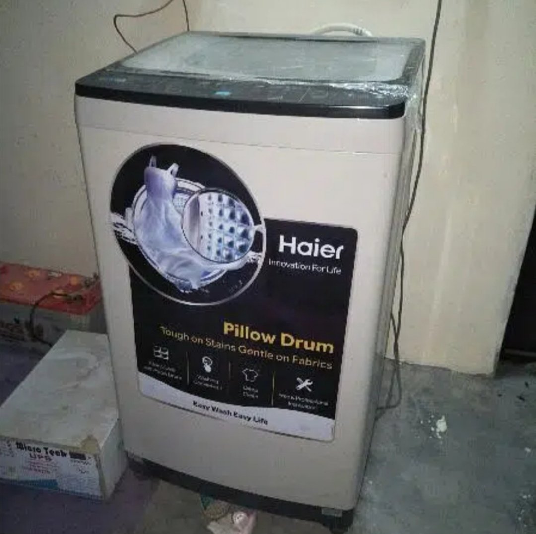 Haier automatic washing machine 8.5kg just like new