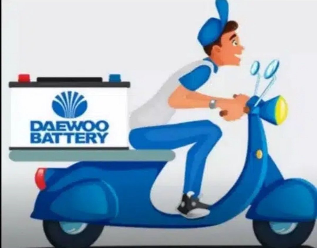 Daewoo Battery free home delivery