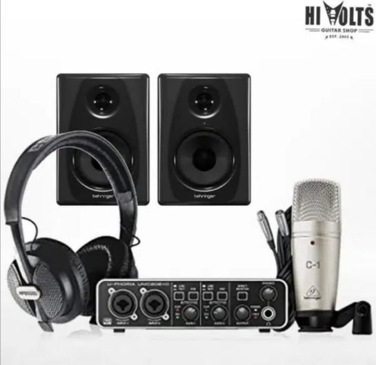 MIC, HEADPHONE, AUDIO INTERFACE, MONITERS & STUDIO PACKAGES | HI VOLTS