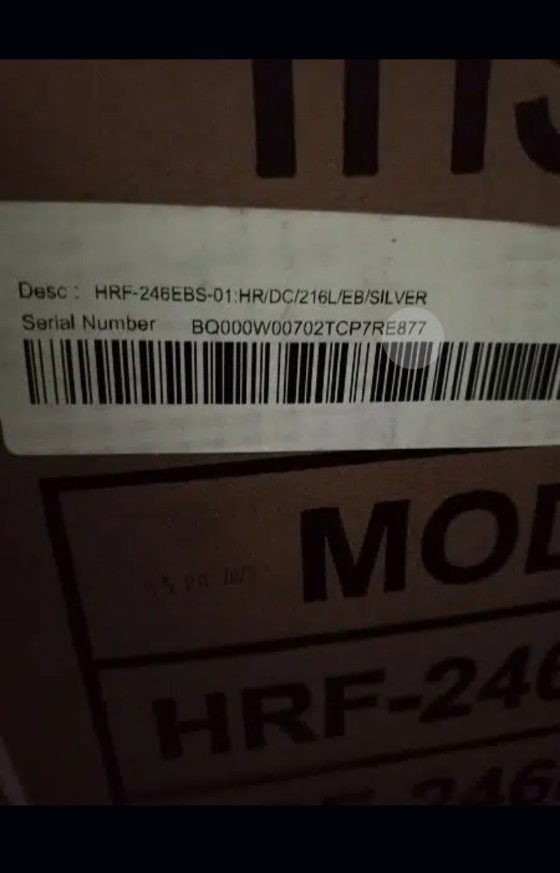 model246 refrigerator