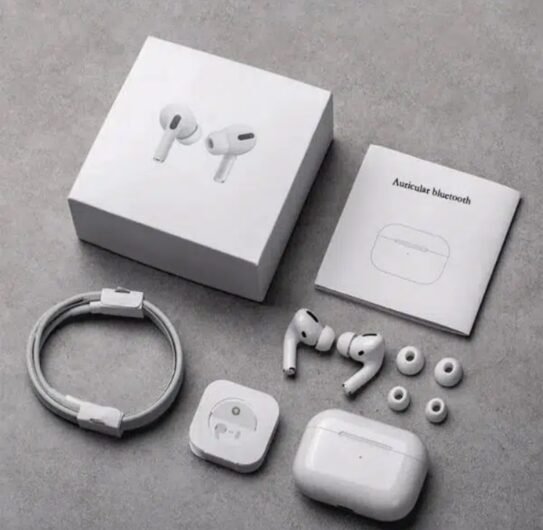 Airpods pro with ANC.