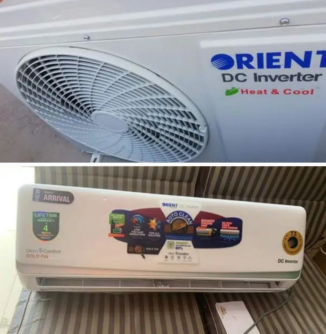 orient AC DC inverter heat and cool 1.5ton