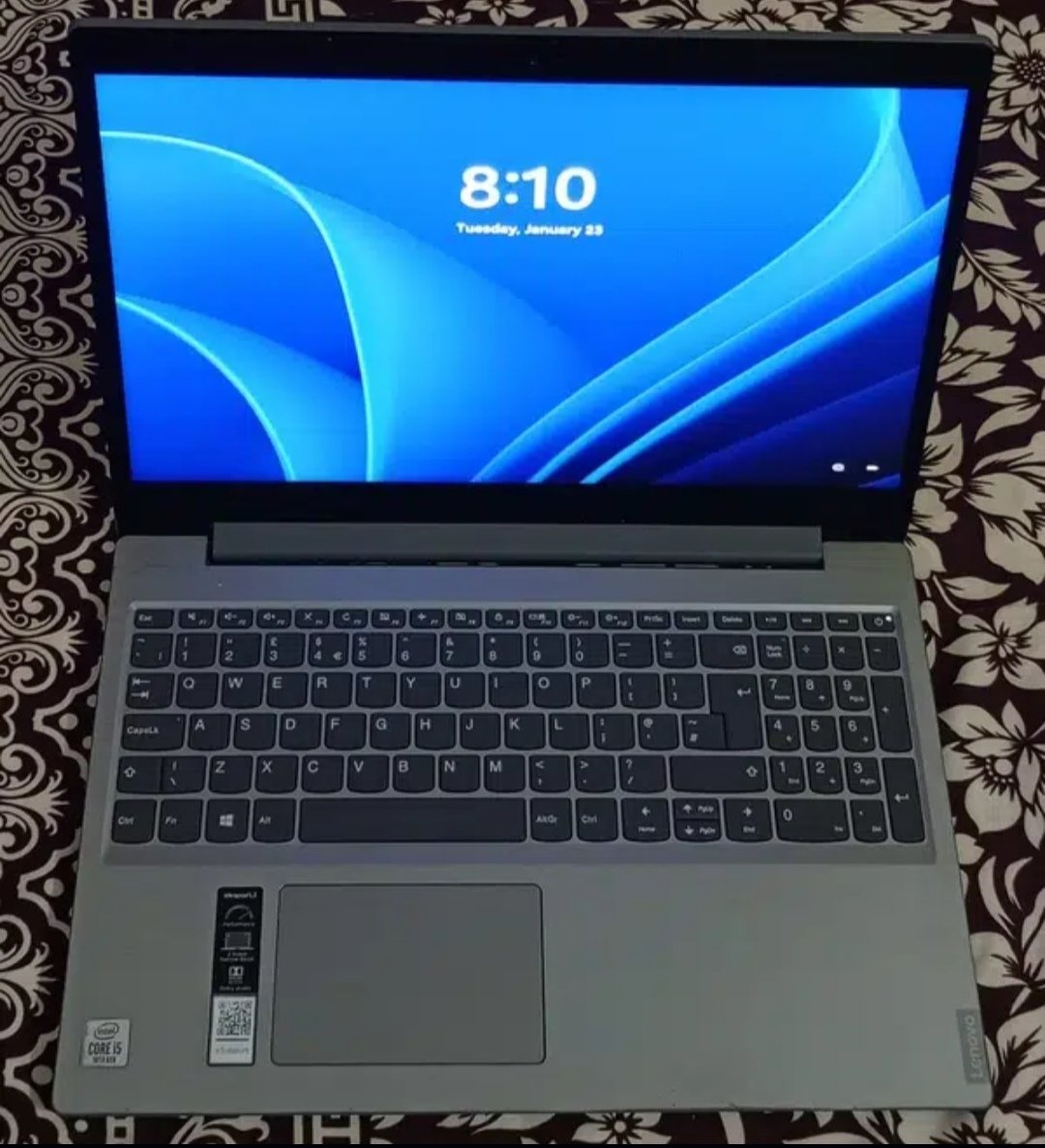 Lenovo Core i5 10th GENERATION 12gb-DDR4 240gb-SSD 15.6inch 1080p LED