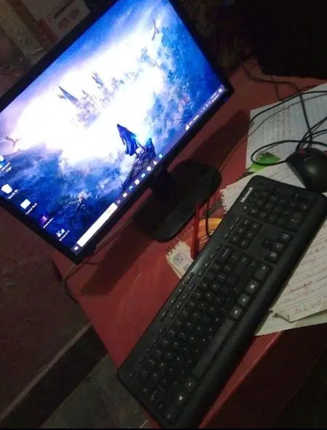 gaming pc core i5 3rd generation with lcd aser 22 inch.