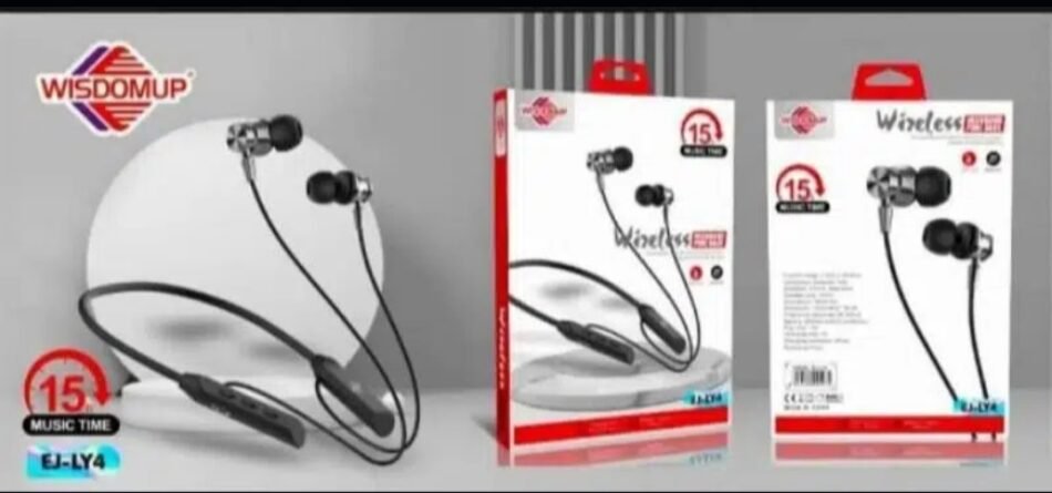 WISDOMUP EJ-LY4 Wireless Earbuds Bluetooth Neckband