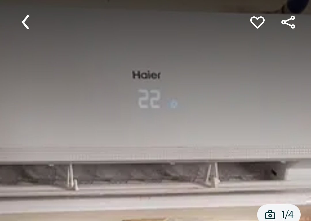 Haier Ac and Dc inverter 1.5