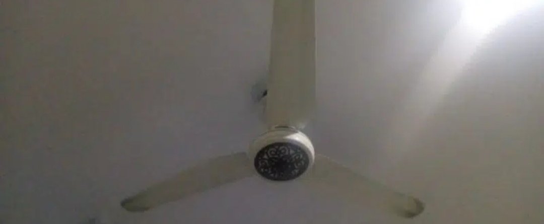 almost new condition remote control fan