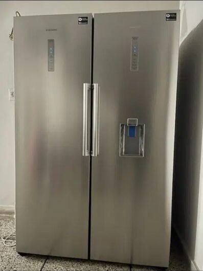 SAMSUNG STANDING IMPORTED FRIDGE AND FREEZER