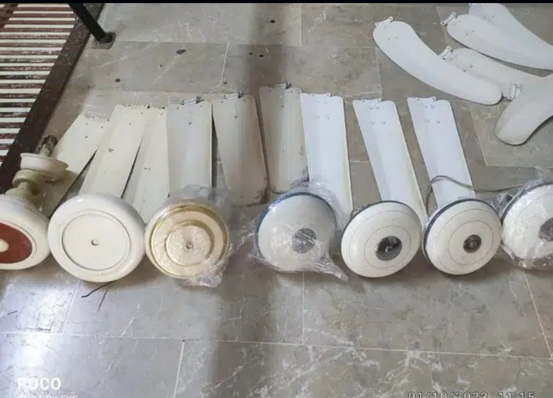 pak fan, royal fan and gfc used fan for sale