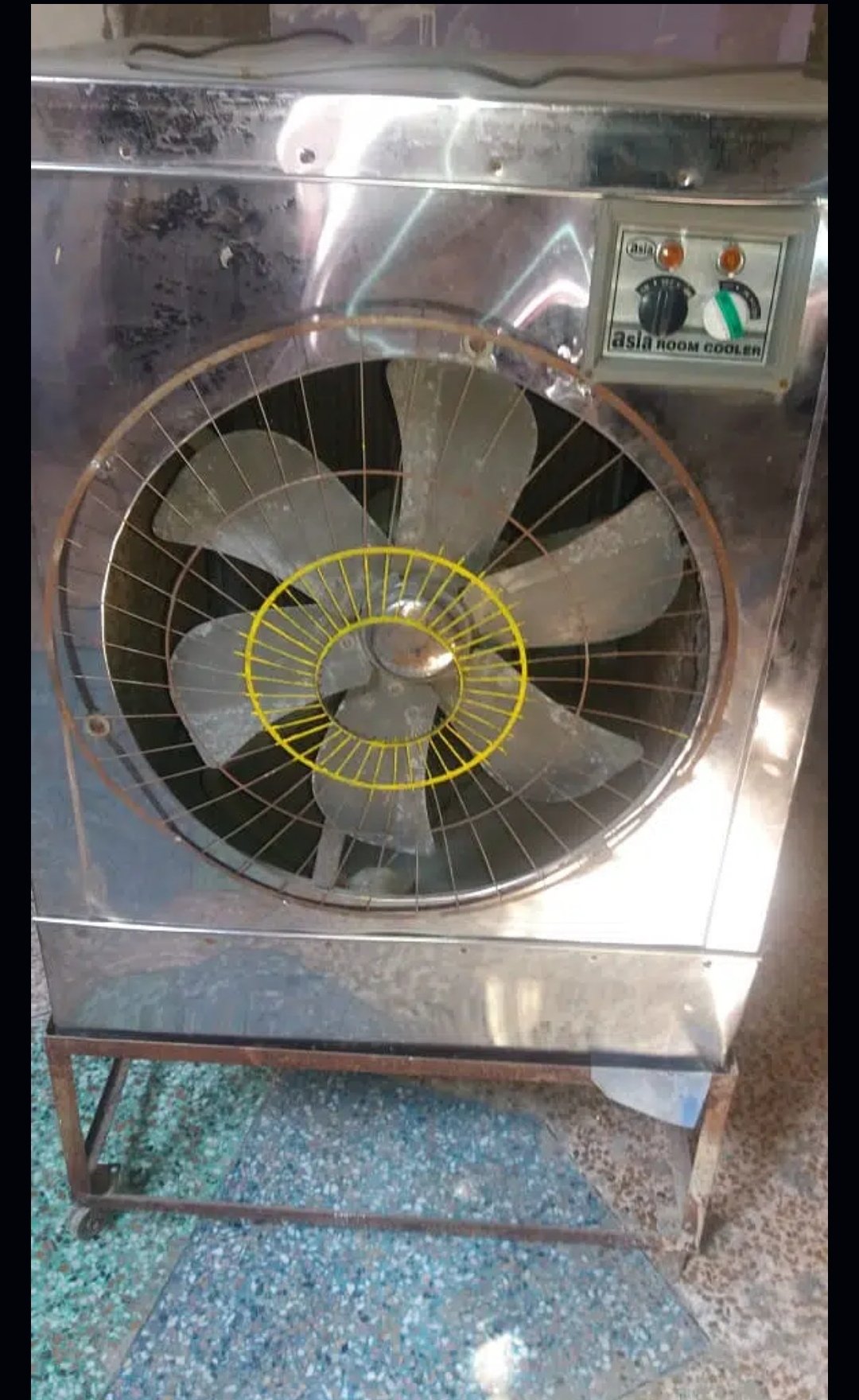 Steel body air cooler