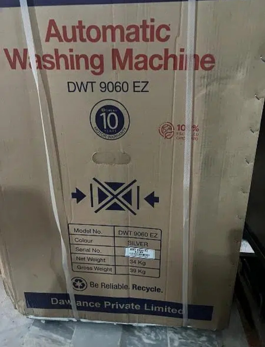 DAWNLANCE WASHING MACHINE