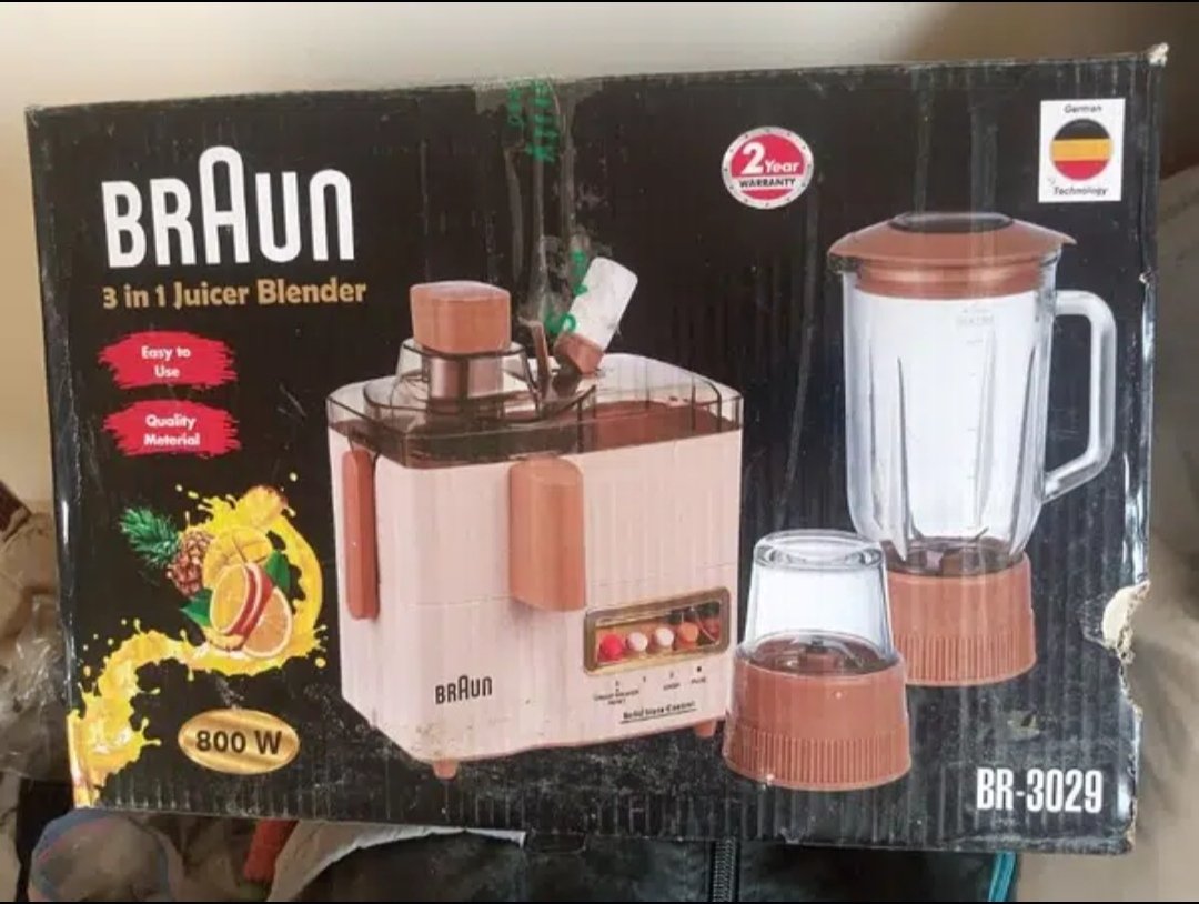 Braun juicer blender