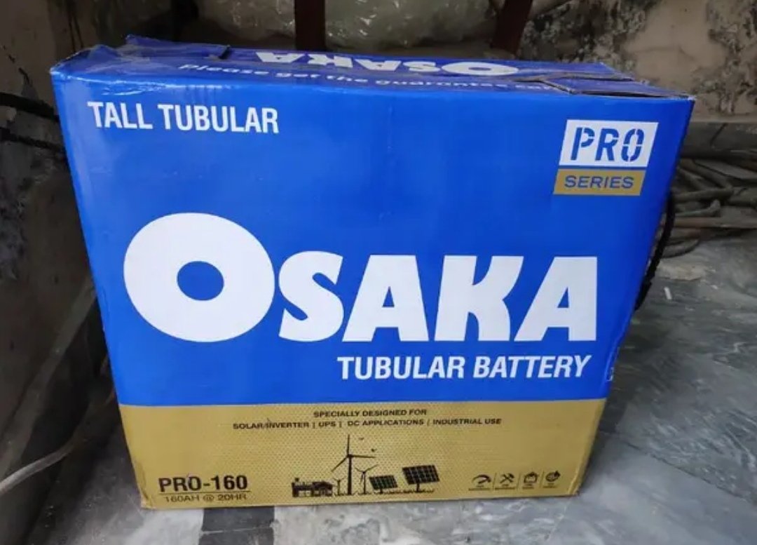 Osaka Pro-160 Tall Tubeler Battery Never Used