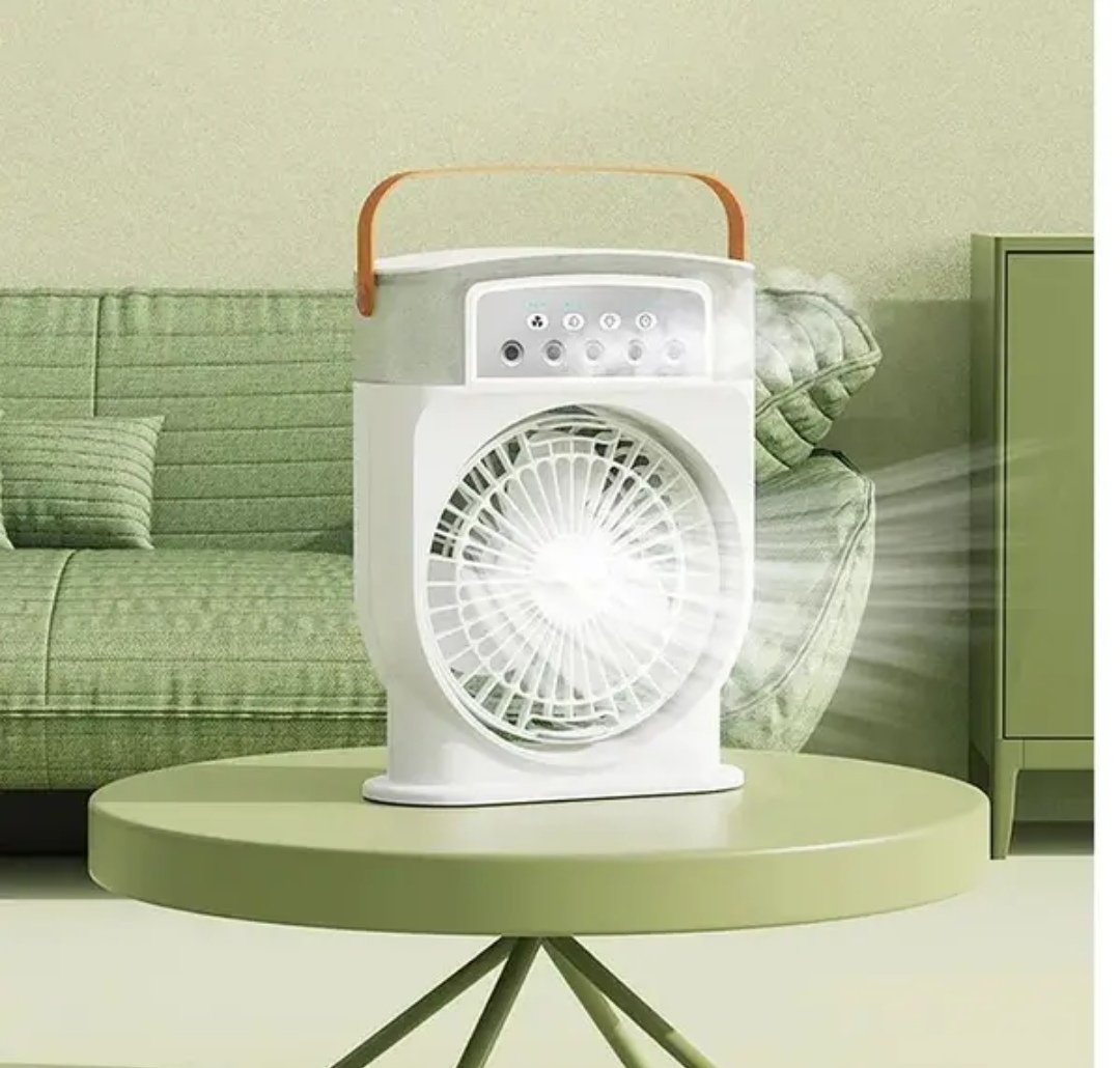 Rechargeable Refrigeration Air Conditioner Mini Electric Fan